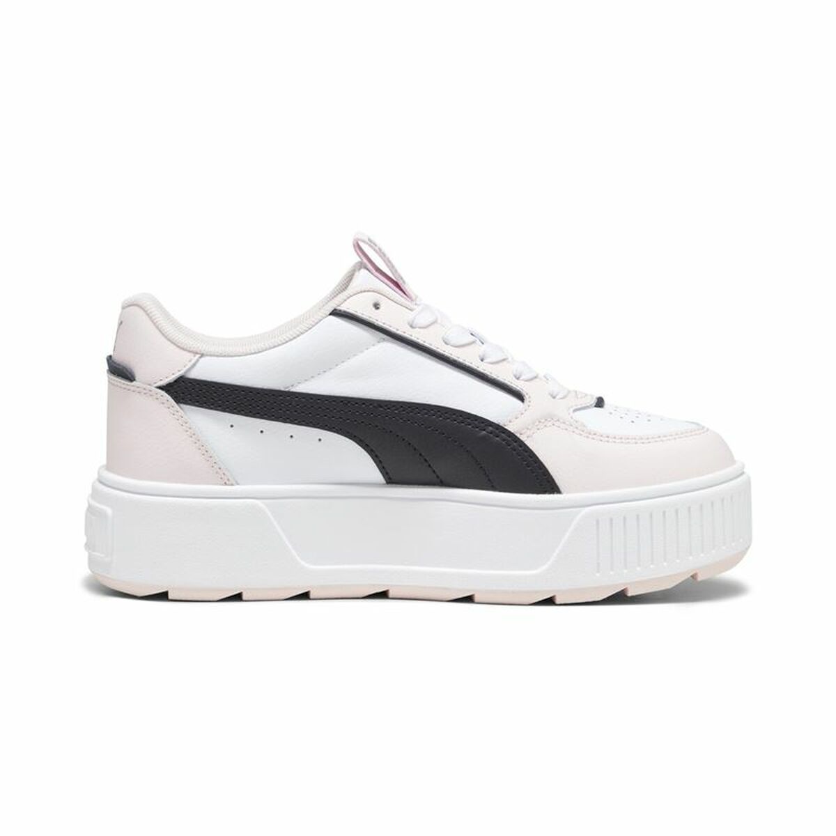 Childrens Casual Trainers Puma Karmen Rebelle White