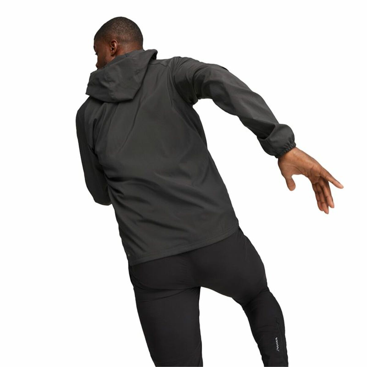 Men’s Sports Jacket Puma Run Favorite Woven Black