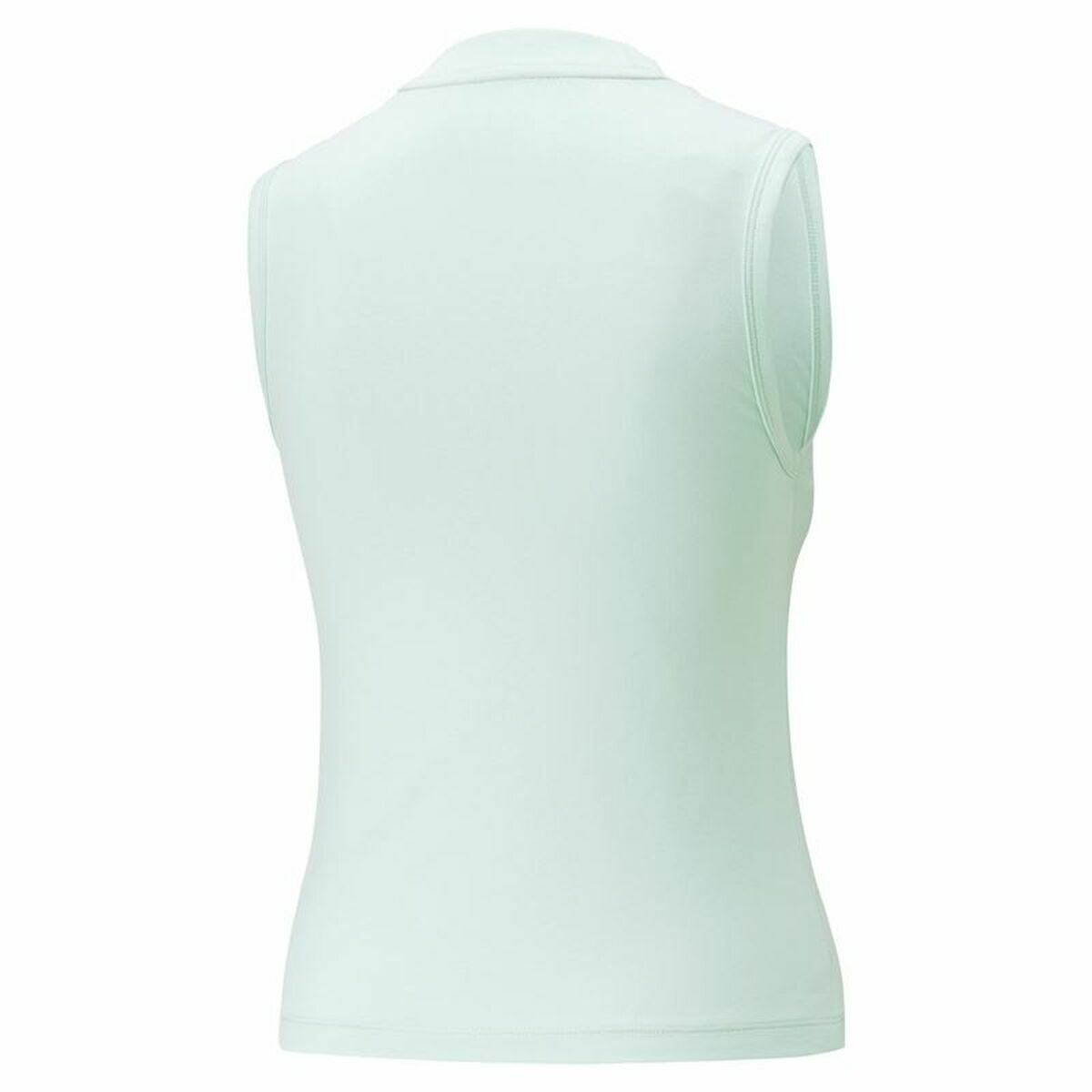 Women’s Sleeveless T-shirt Puma Slim Logo Tank Aquamarine