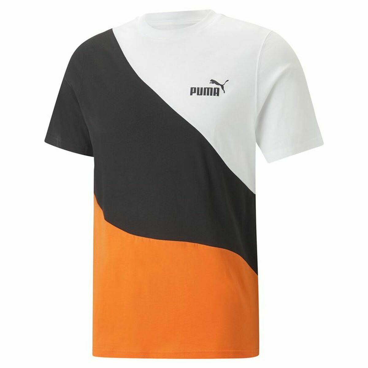T-shirt Puma Power Cat Dark Orange Men T-shirt Puma Power Cat Dark Orange Men