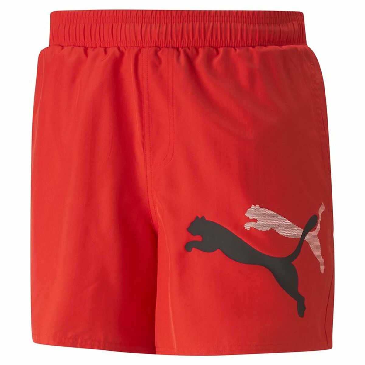 Men’s Sports Shorts Puma Ess+ Logo Power Cat For All Time Red