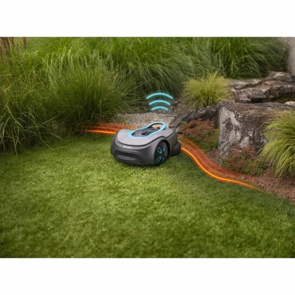 Lawn mowing robot Gardena Smart SILENO Free 400 M 800 m