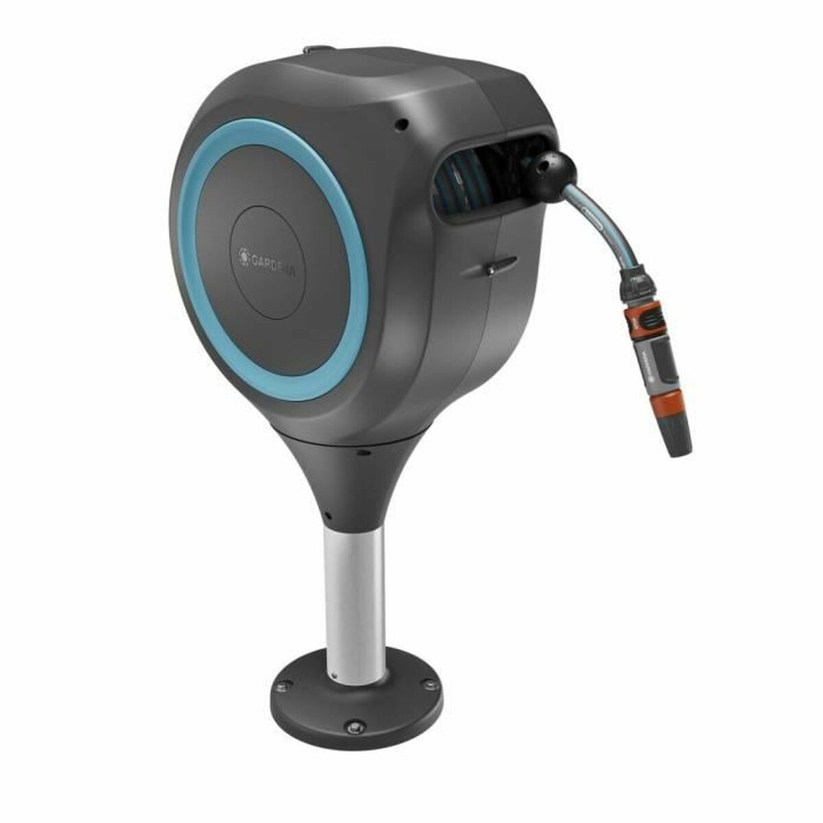 Hose reel Gardena RollUp 13 mm Wood Plastic Automatic Floor 15 m Hose reel Gardena RollUp 13 mm Wood Plastic Automatic Floor 15 m