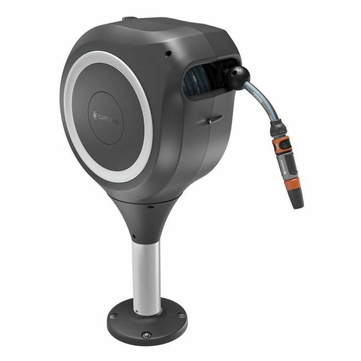 Hose reel Gardena RollUp  13 mm Wood Plastic Automatic Floor 15 m Hose reel Gardena RollUp  13 mm Wood Plastic Automatic Floor 15 m