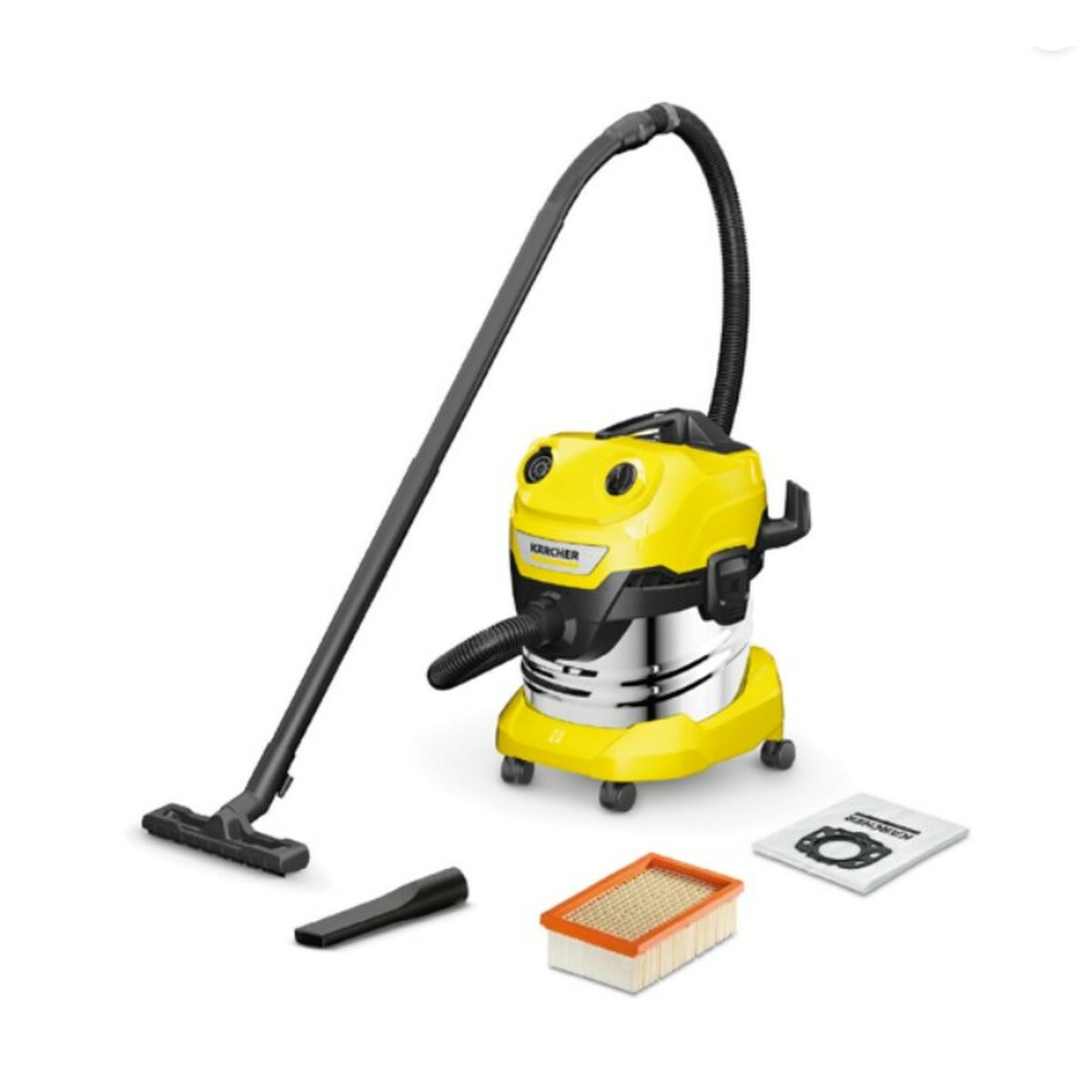 Cordless Vacuum Cleaner Krcher 1.628-260.0 Yellow Black 1000 W