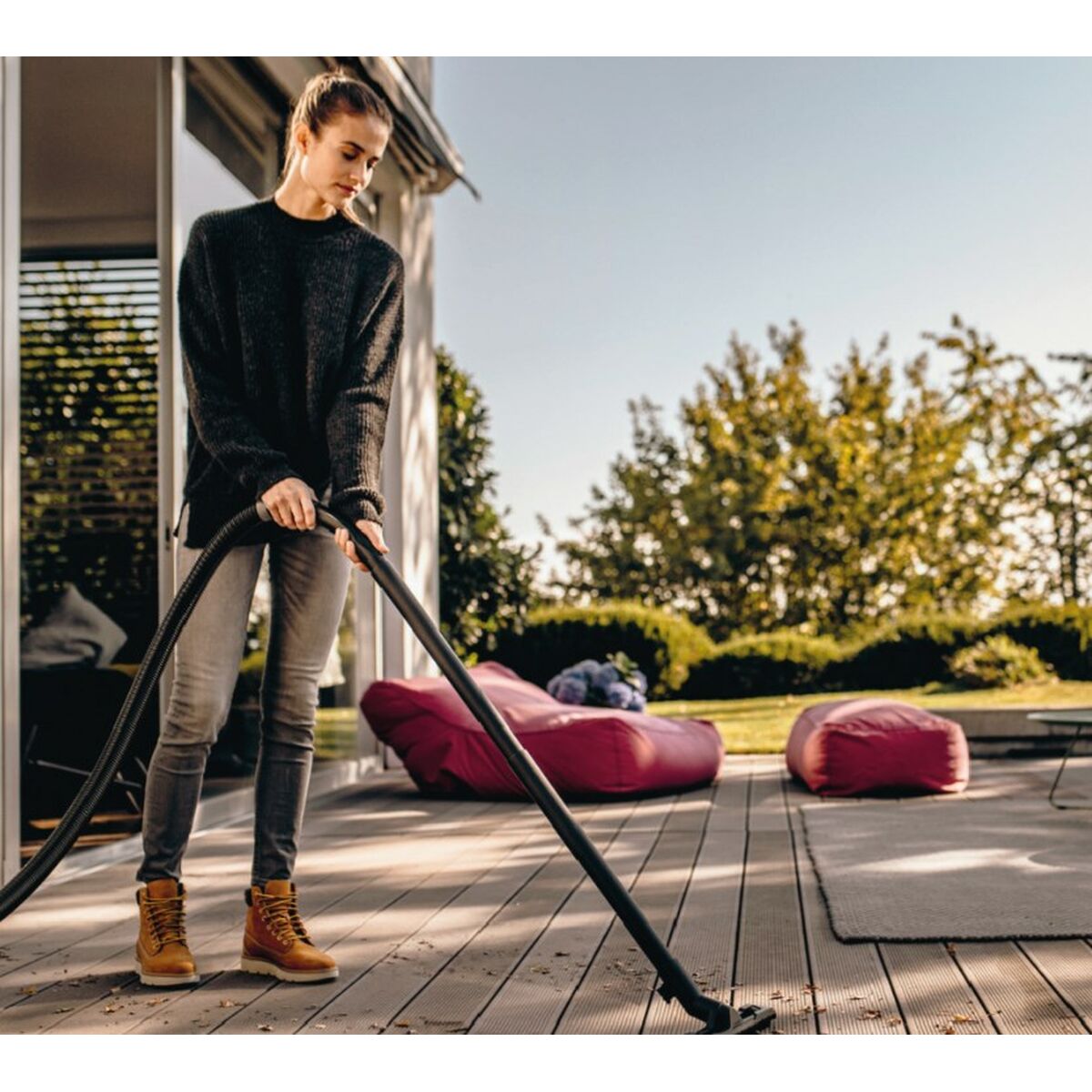 Cordless Vacuum Cleaner Krcher 1.628-260.0 Yellow Black 1000 W