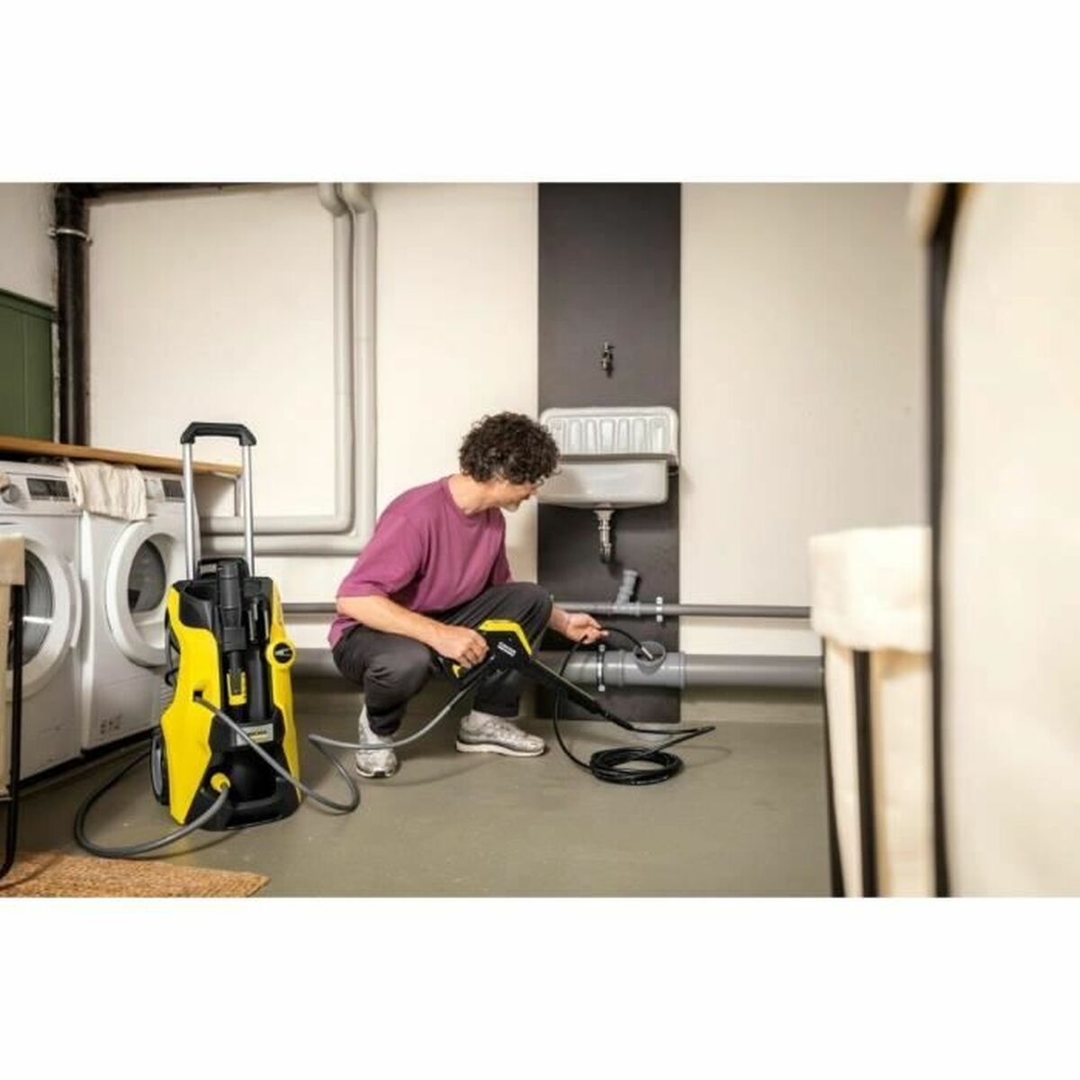 Plunger Krcher Rubber Metal 6 Pieces