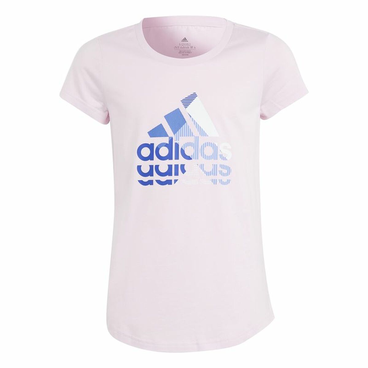 Child’s Short Sleeve T-Shirt Adidas Graphic Pink Child’s Short Sleeve T-Shirt Adidas Graphic Pink