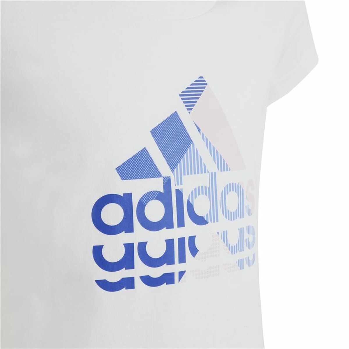 Child’s Short Sleeve T-Shirt Adidas Graphic White