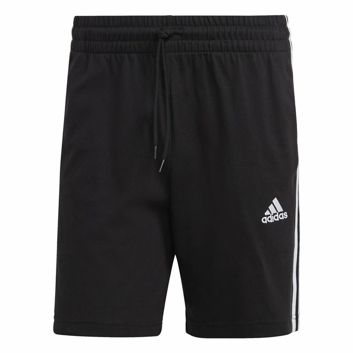 Sports Shorts Adidas 3S Sj 7 Sho Black Sports Shorts Adidas 3S Sj 7 Sho Black