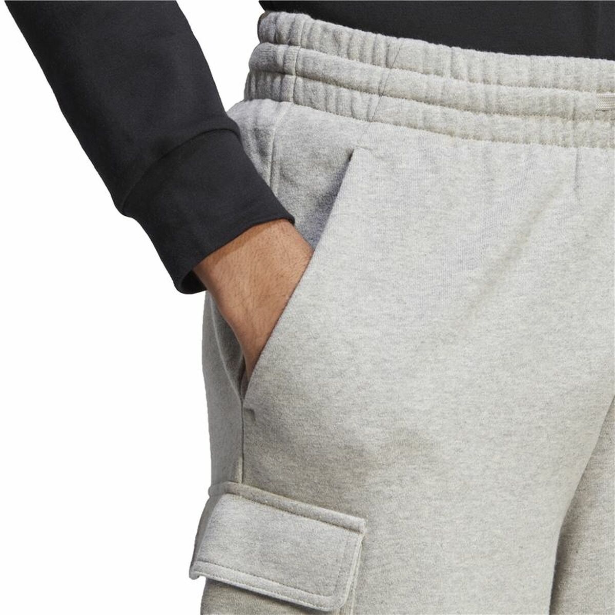 Sports Shorts Adidas Essentials French Terry Cargo Grey