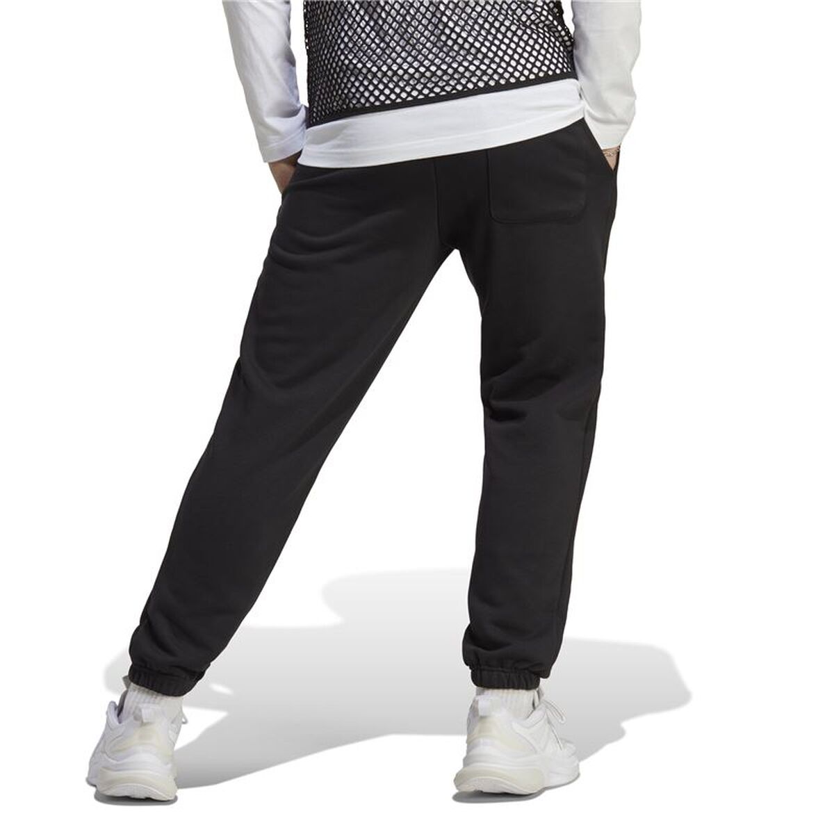 Long Sports Trousers Adidas Black Men