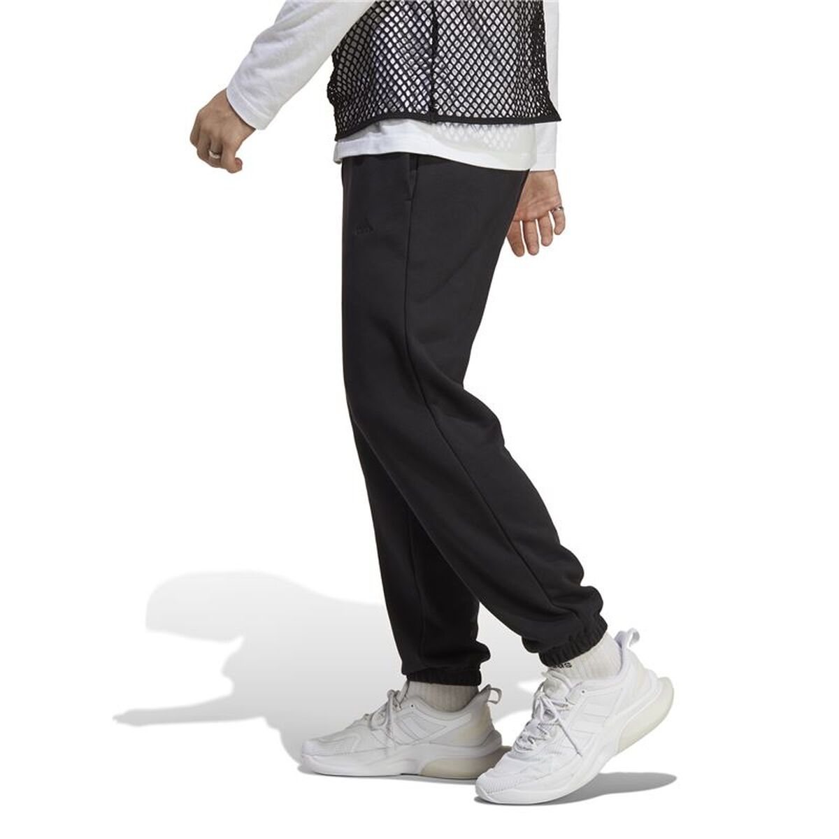 Long Sports Trousers Adidas Black Men