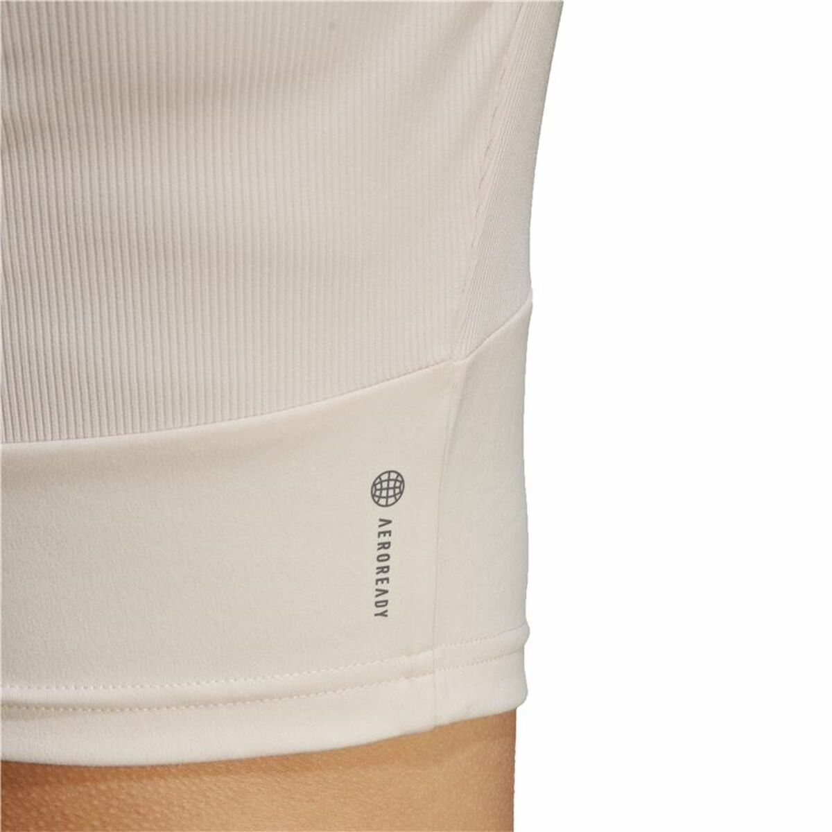 Women’s long sleeve T-shirt Adidas Studio Beige
