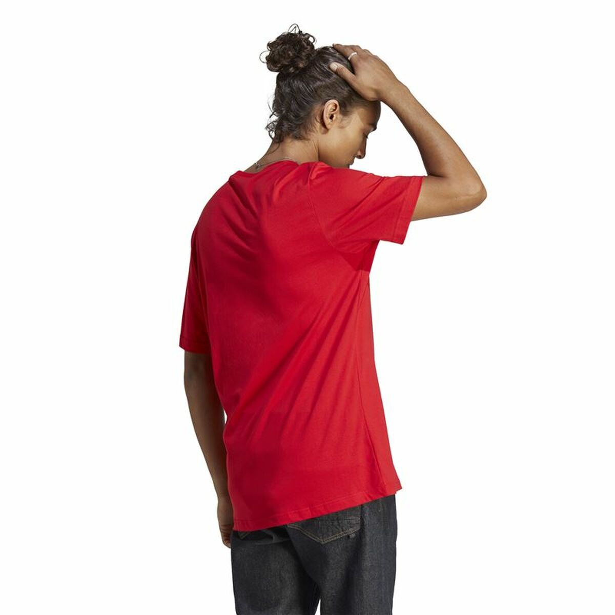 Mens Short Sleeve T-Shirt Adidas M Sl Sj T 2XL