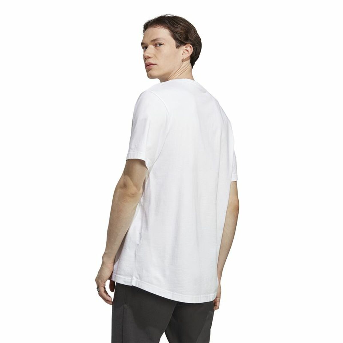 Mens Short Sleeve T-Shirt Adidas M All Szn T White L