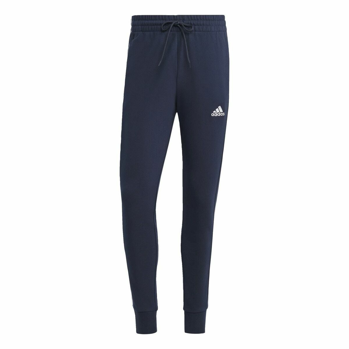 Long Sports Trousers Adidas M 3S Ft Tc Black Dark blue Men Long Sports Trousers Adidas M 3S Ft Tc Black Dark blue Men