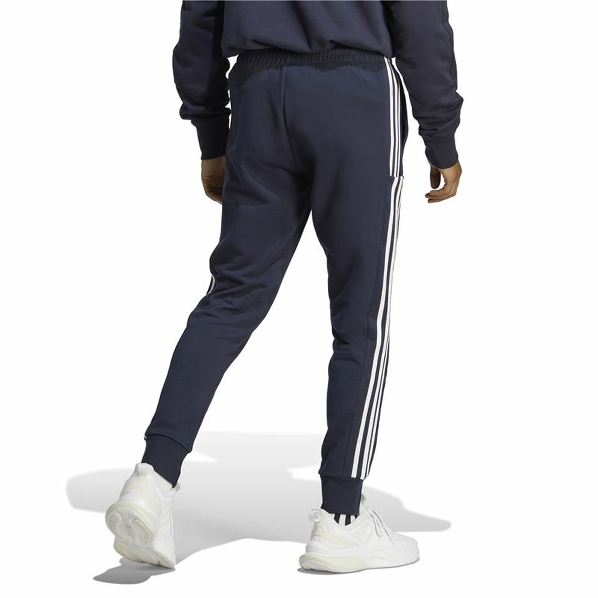 Long Sports Trousers Adidas M 3S Ft Tc Black Dark blue Men