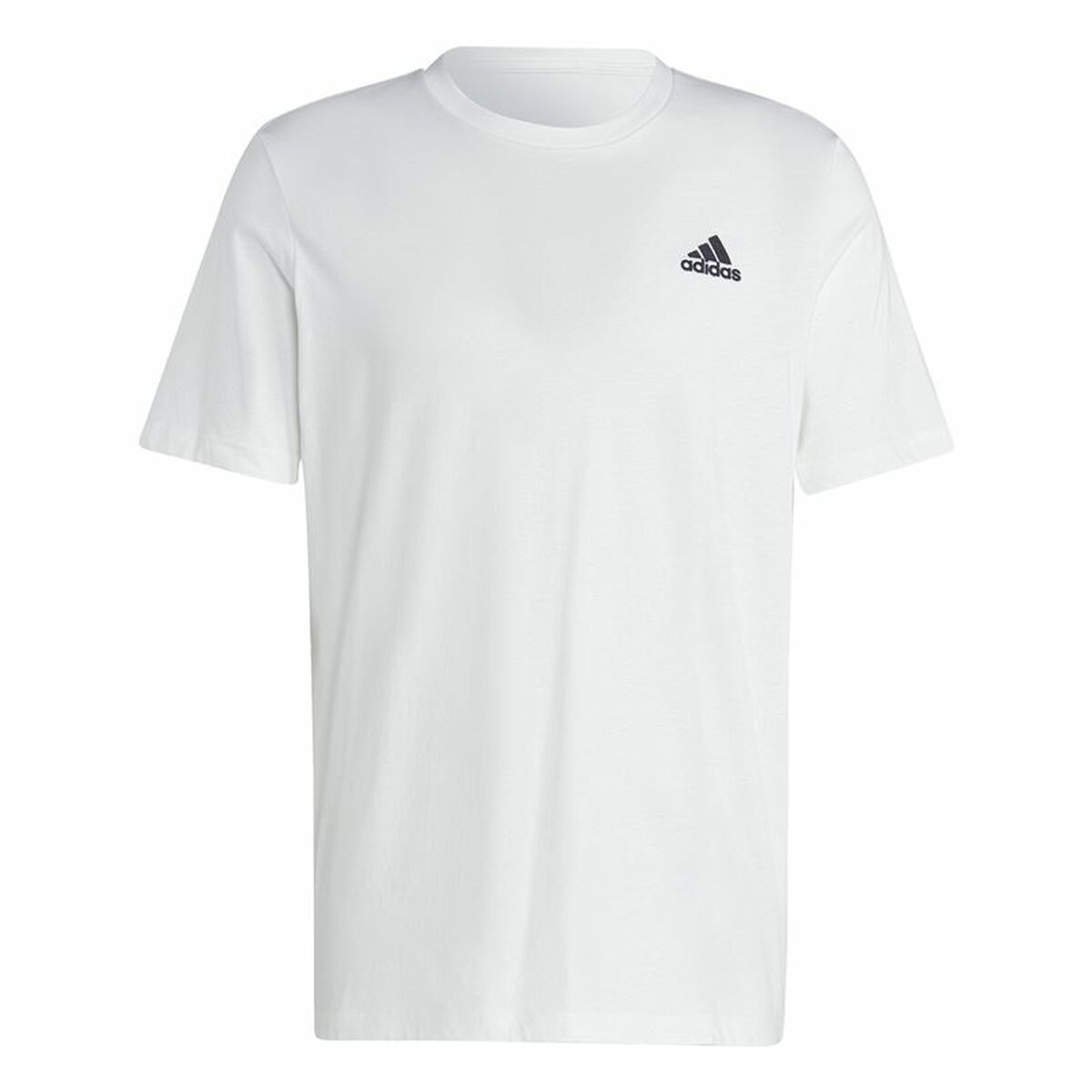 Men’s Short Sleeve T-Shirt Adidas Essentials White