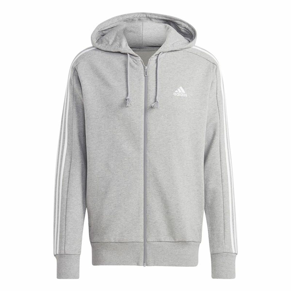 Men’s Hoodie Adidas 3S Ft Fz Hd Grey Men’s Hoodie Adidas 3S Ft Fz Hd Grey