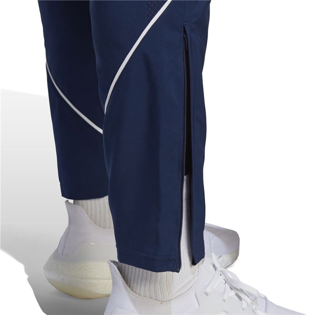 Football Training Trousers for Adults Adidas Tiro23Lov Navy Blue Men