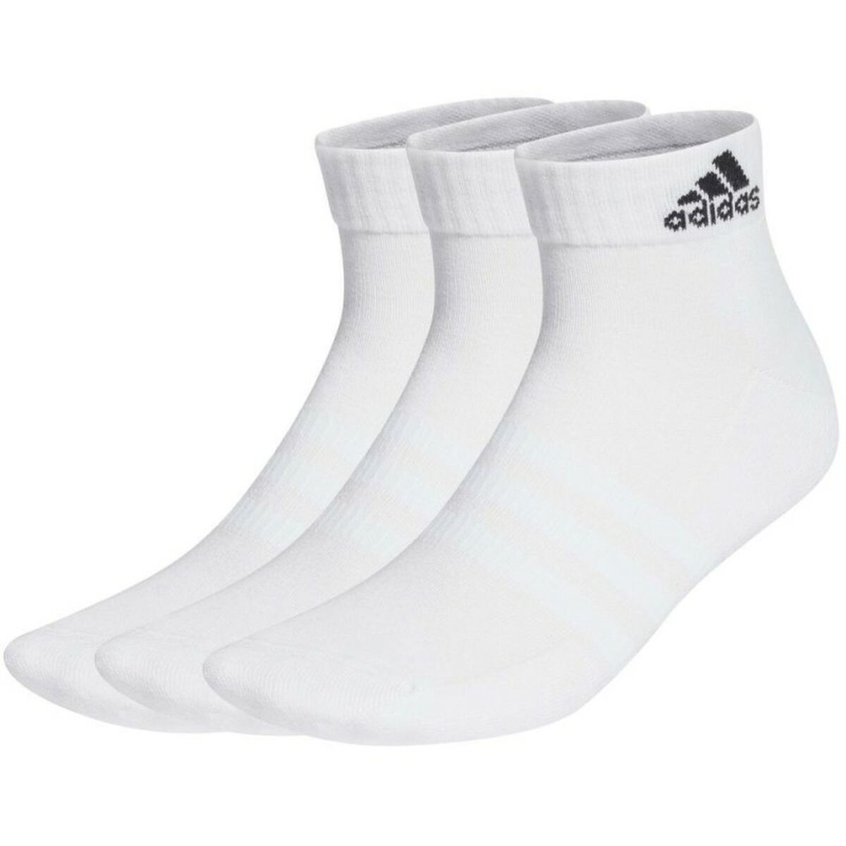Sports Socks Adidas C SPW ANK 3P HT3441 White 3 Units Sports Socks Adidas C SPW ANK 3P HT3441 White 3 Units