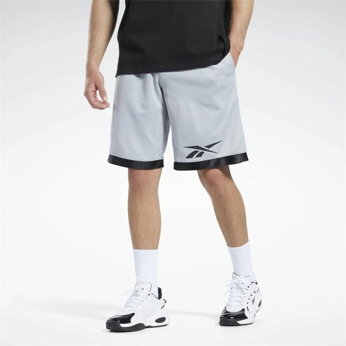 Men’s Basketball Shorts Reebok Grey