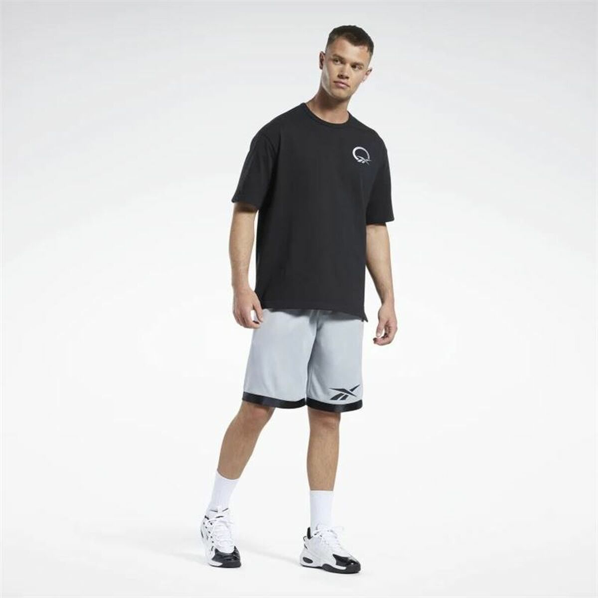 Men’s Basketball Shorts Reebok Grey
