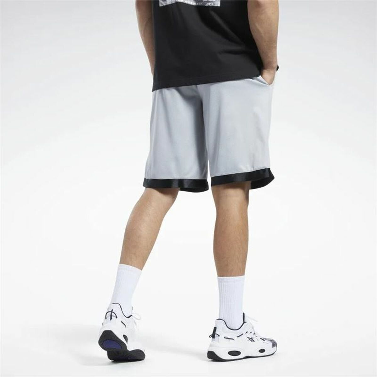 Men’s Basketball Shorts Reebok Grey