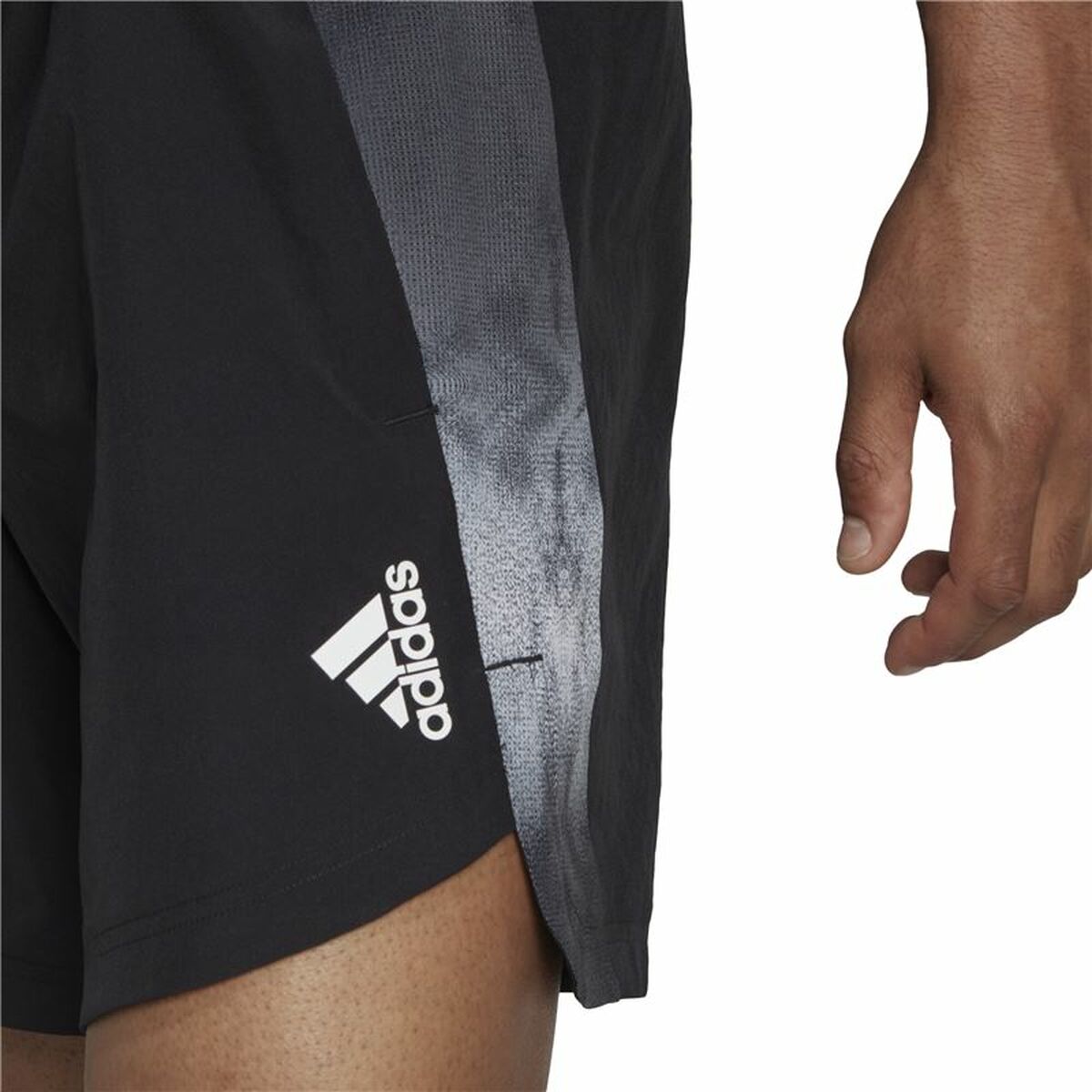 Men’s Sports Shorts Adidas Hiit Movement  Black 7″