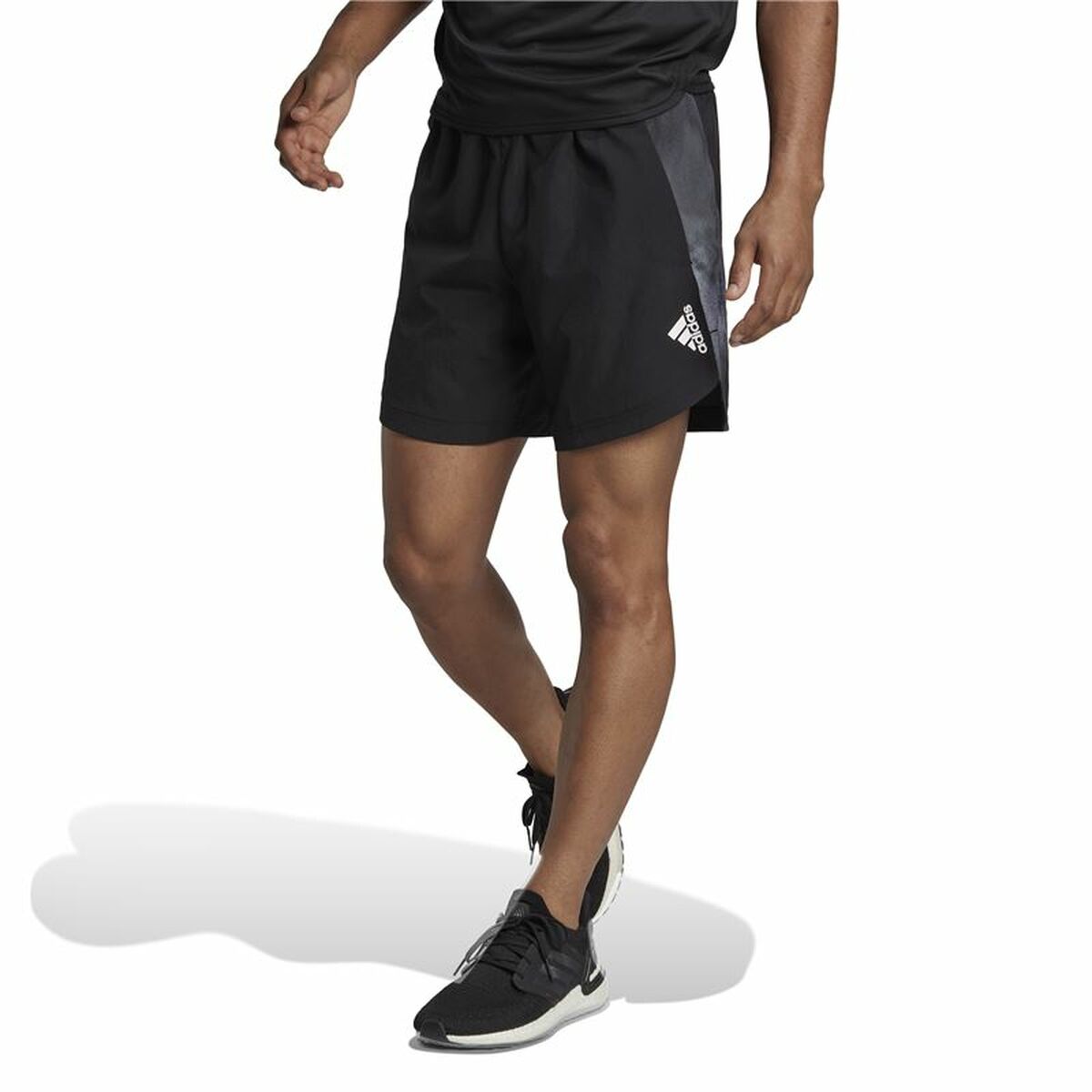 Men’s Sports Shorts Adidas Hiit Movement  Black 7″