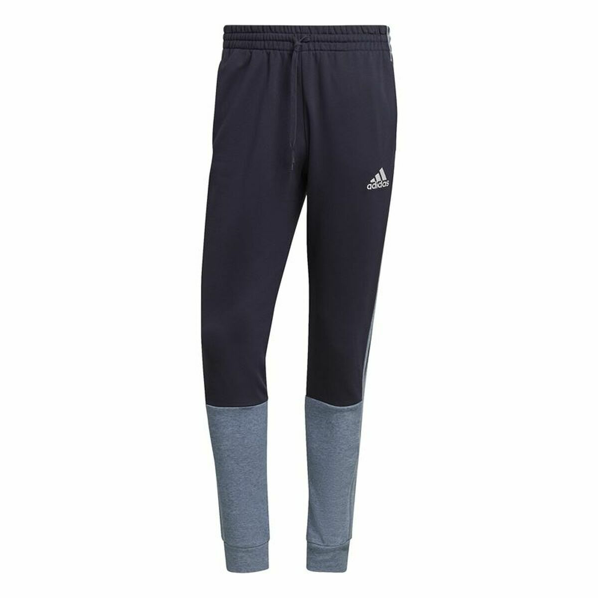 Adult Trousers Adidas Essentials Mélange Grey Adult Trousers Adidas Essentials Mélange Grey