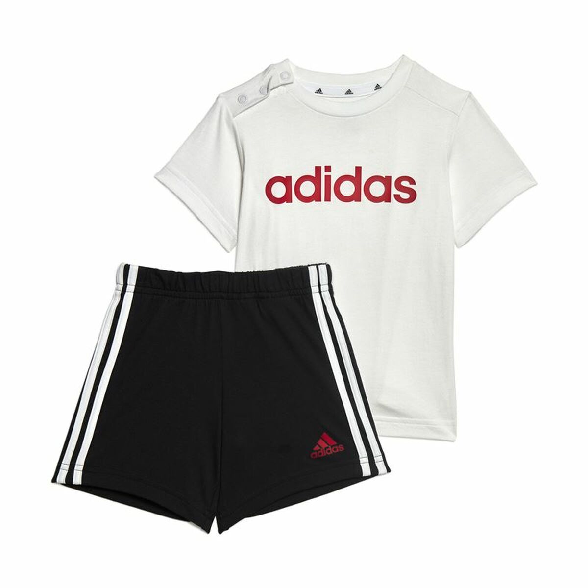 Sports Outfit for Baby Adidas Lineage White Sports Outfit for Baby Adidas Lineage White