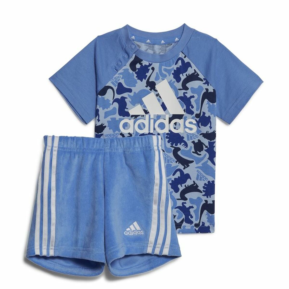 Sports Outfit for Baby Adidas Multicolour Camouflage Dinosaurs Sports Outfit for Baby Adidas Multicolour Camouflage Dinosaurs