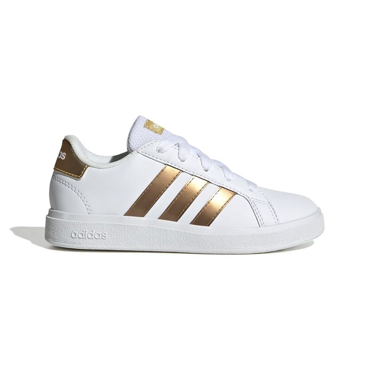 Sports Shoes for Kids Adidas Grand Court 2.0 White Sports Shoes for Kids Adidas Grand Court 2.0 White
