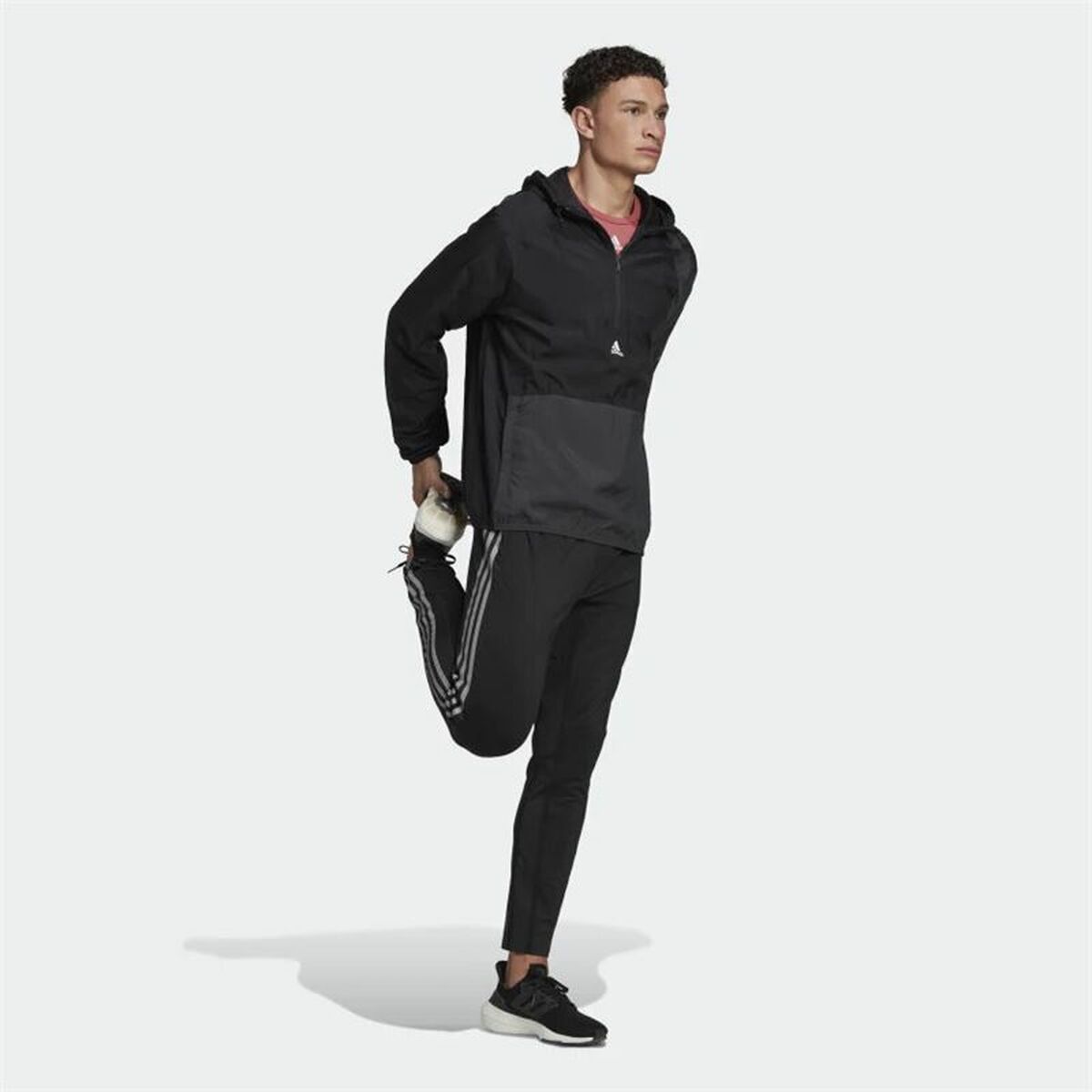Men’s Sports Jacket Adidas Colorblock Black