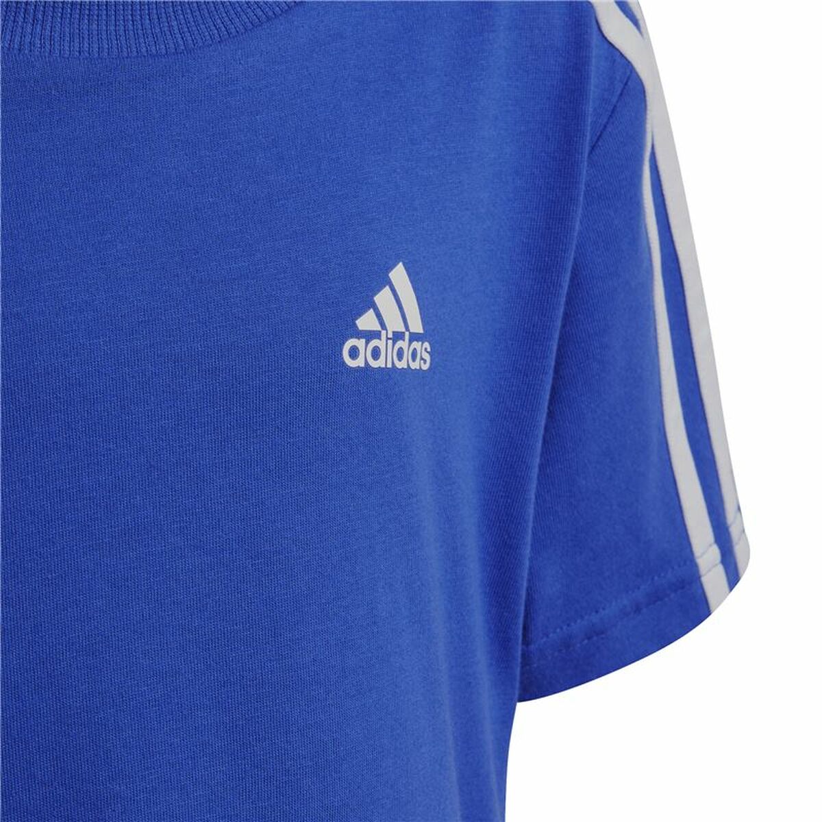 Children’s Sports Outfit Adidas 3 Stripes Blue
