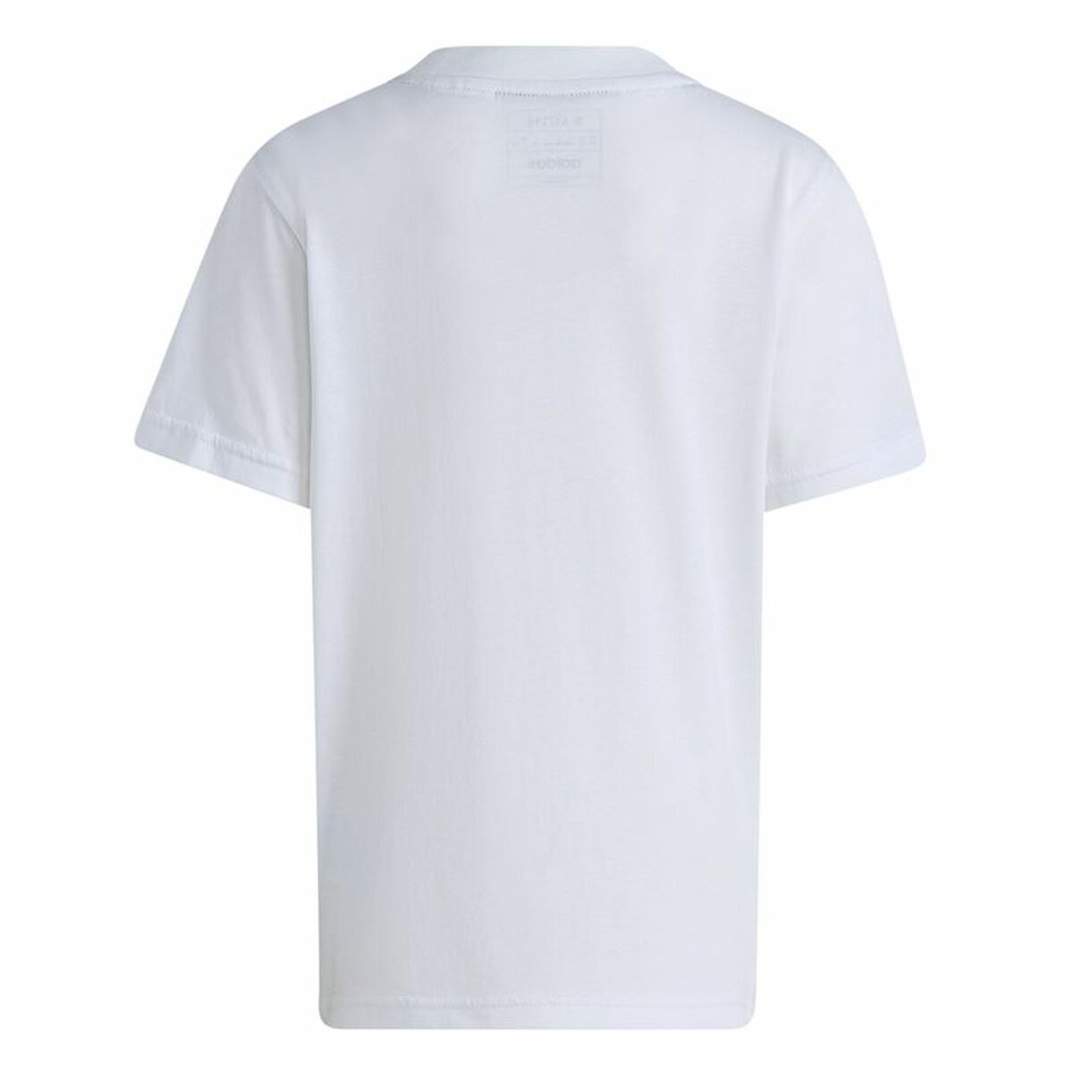 Unisex Short Sleeve T-Shirt Adidas Lk Bl Co White