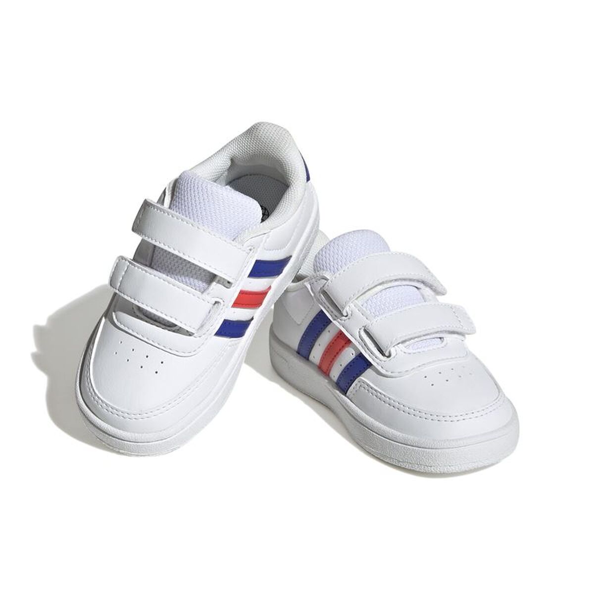 Sports Shoes for Kids Adidas Breaknet Lifestile Court Lace Strap White
