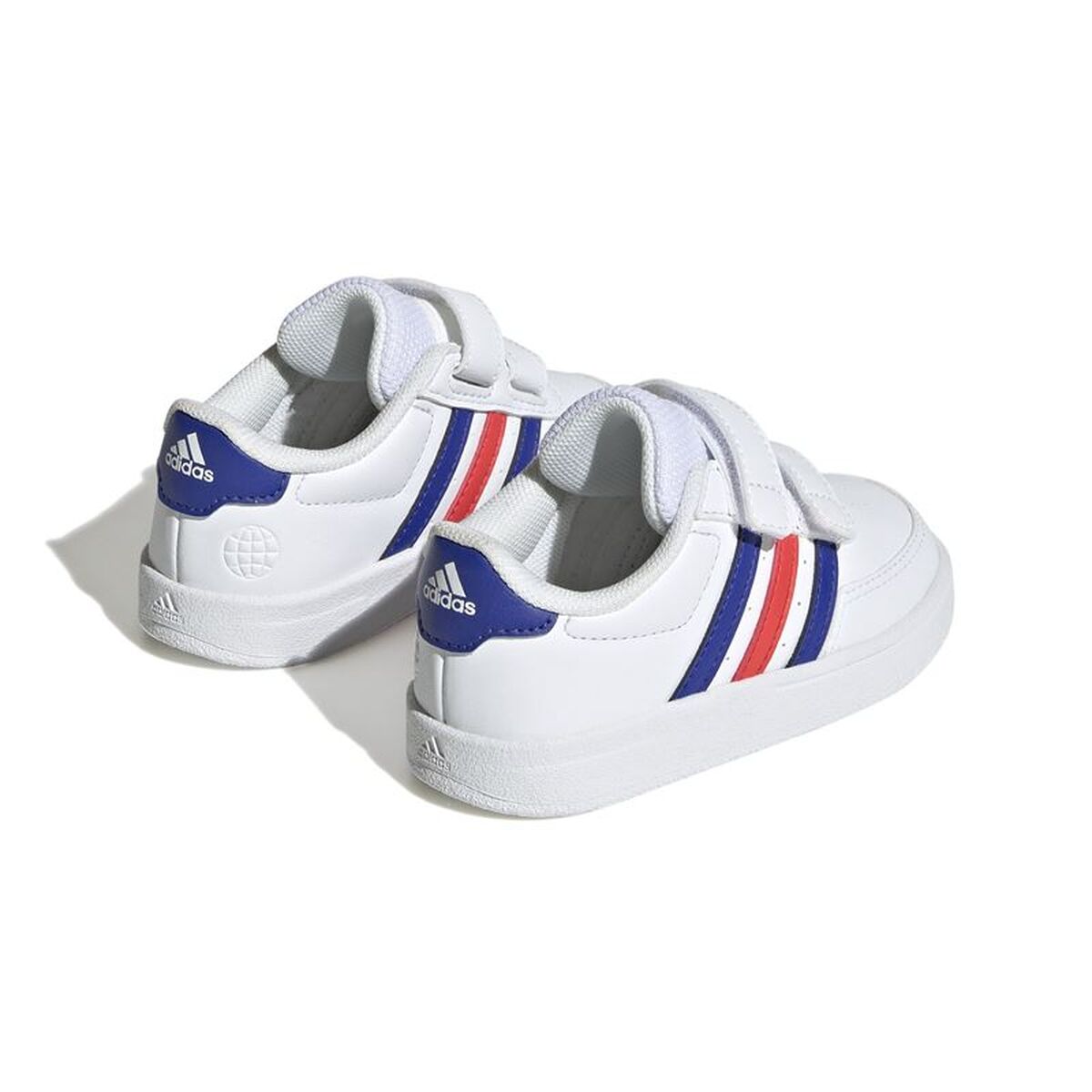 Sports Shoes for Kids Adidas Breaknet Lifestile Court Lace Strap White