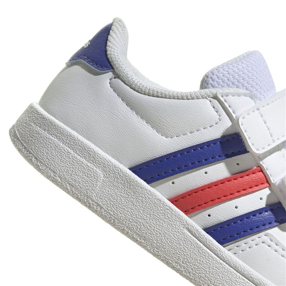 Sports Shoes for Kids Adidas Breaknet Lifestile Court Lace Strap White