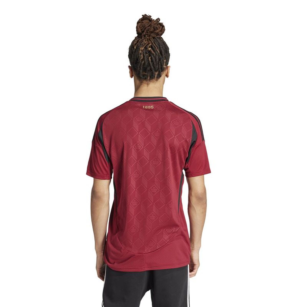 Men’s Short-sleeved Football Shirt Adidas Belgium 24/25 Home