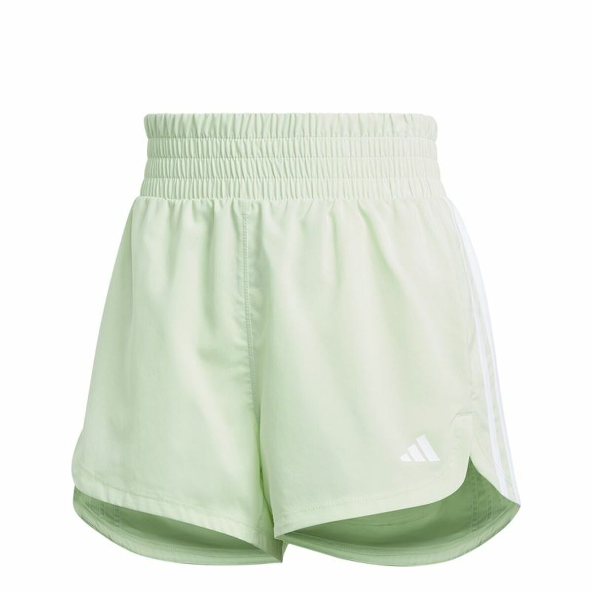 Sports Shorts Adidas Essentials Pacer Woven High Green Light Green Sports Shorts Adidas Essentials Pacer Woven High Green Light Green