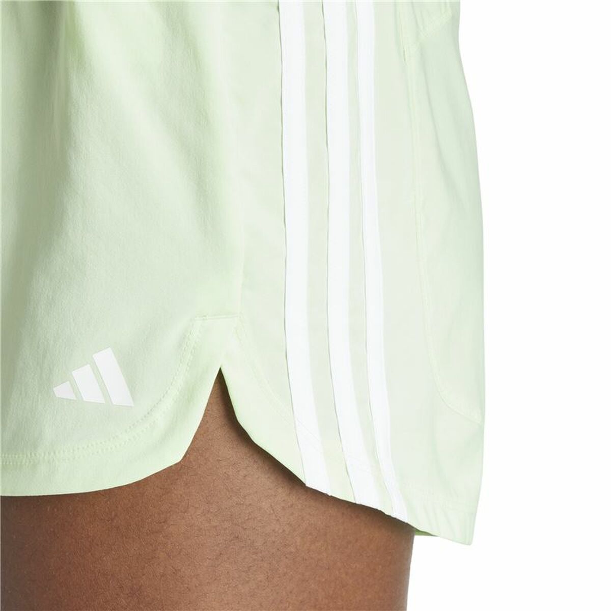Sports Shorts Adidas Essentials Pacer Woven High Green Light Green