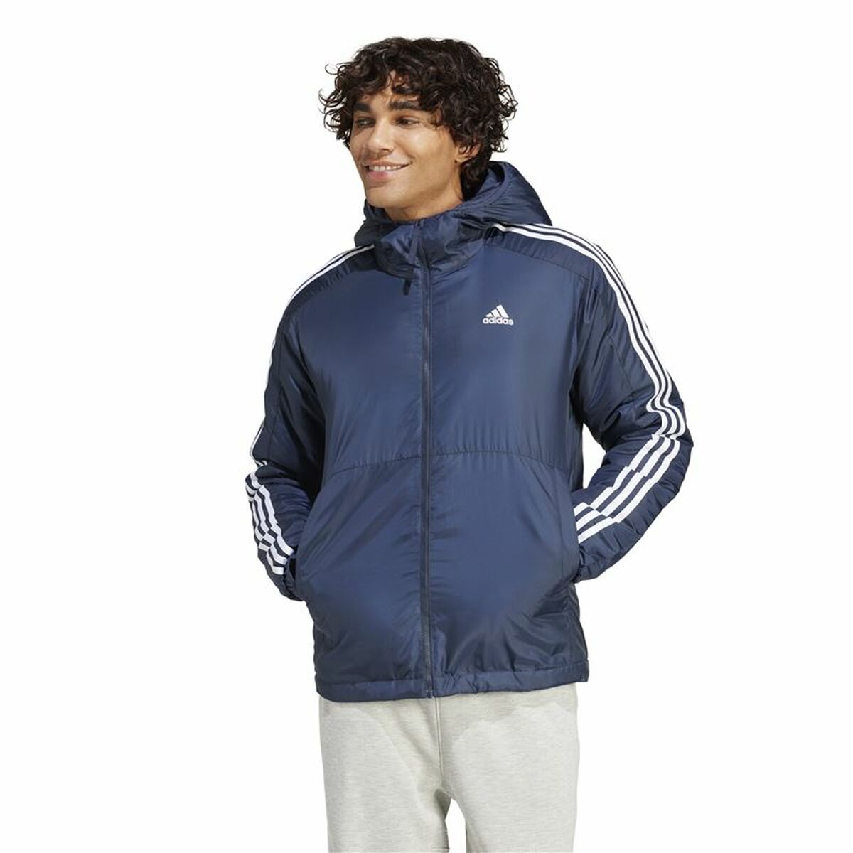 Men’s Sports Jacket Adidas Essentials Blue
