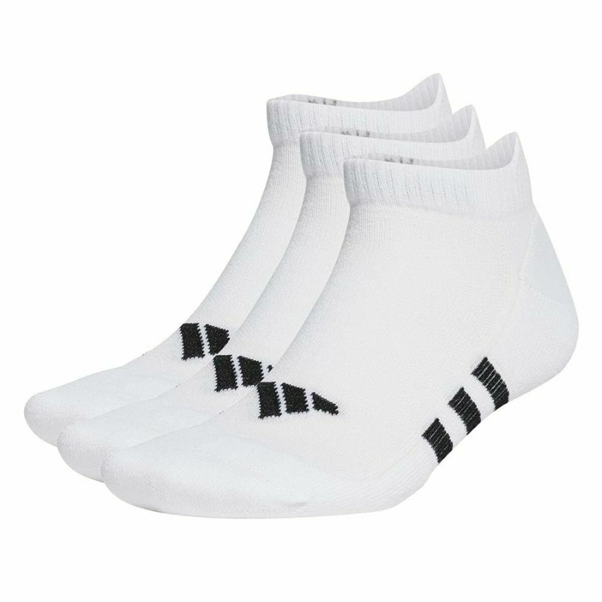 Socks Adidas Prf Cush Low White M 3 Units Socks Adidas Prf Cush Low White M 3 Units
