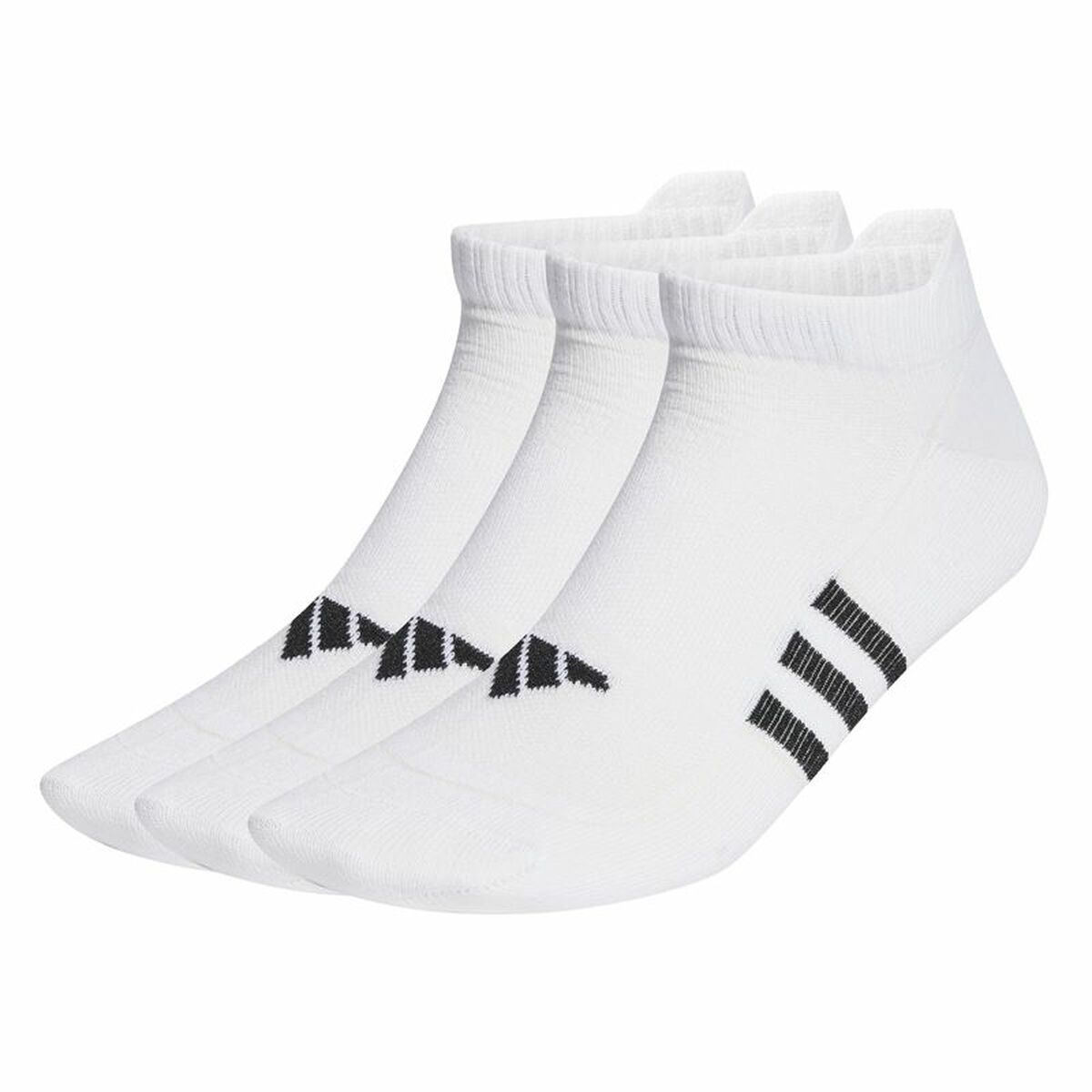 Sports Socks Adidas Fitness  White 3 Units