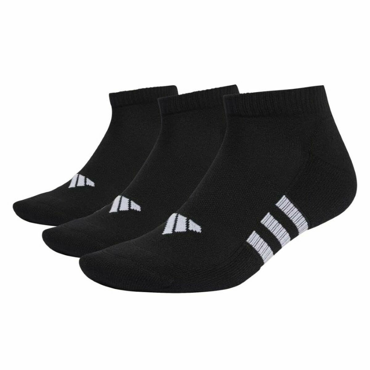 Socks Adidas Prf Cush Low  Black 3 Units