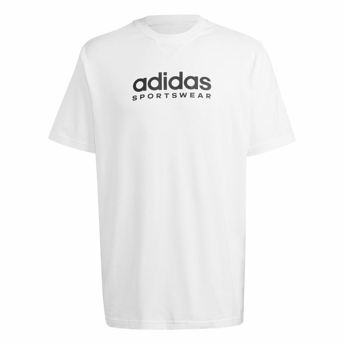 Short Sleeve T-Shirt Adidas White Short Sleeve T-Shirt Adidas White