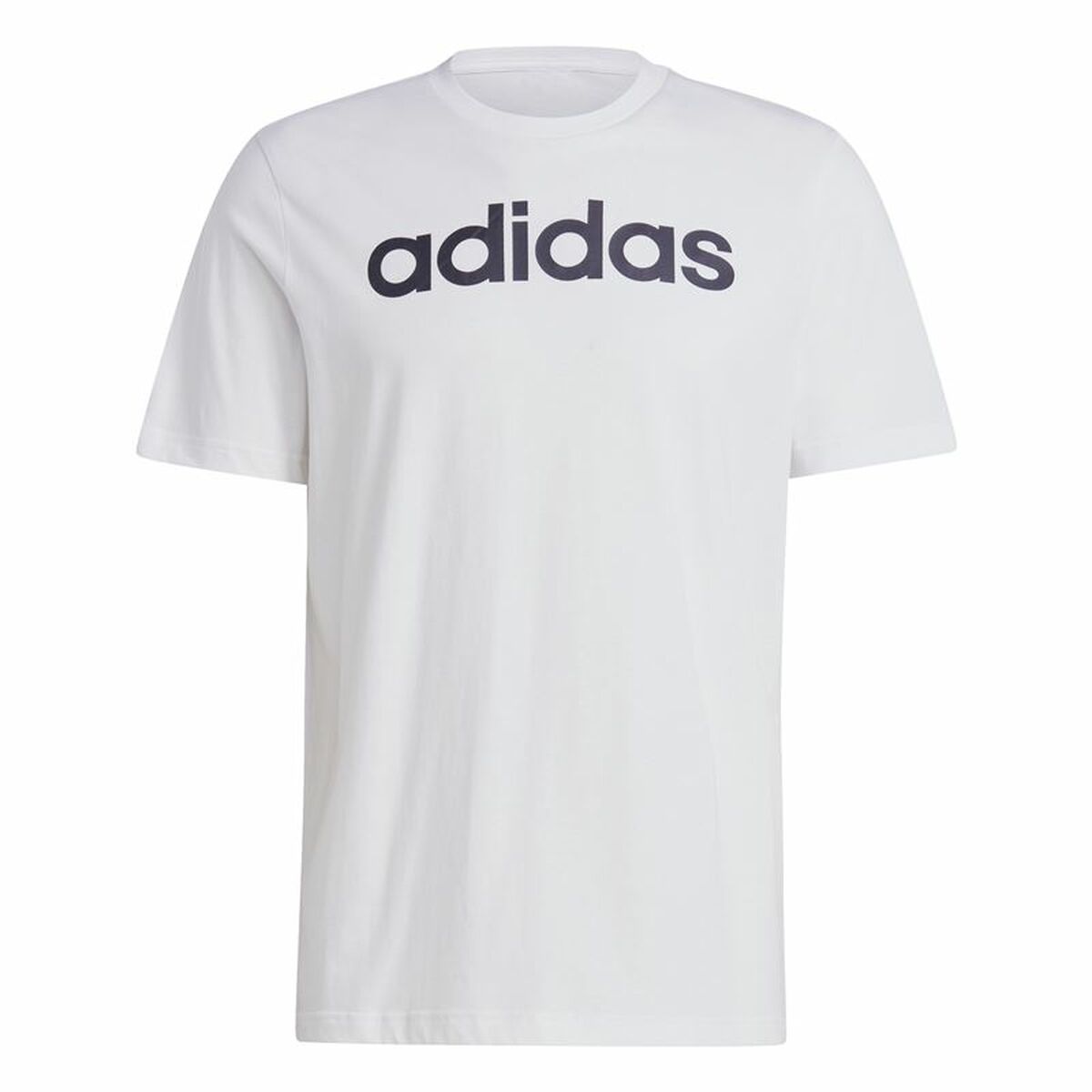 Mens Short Sleeve T-Shirt Adidas Essentials Linear Logo XL